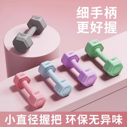 Dumbbells for Women, Fitness Equipment for Home Use, Slimming Belly Barbells, Kettlebells, Children, Teenagers, Women, Small Dumbbells 2kg Pair
