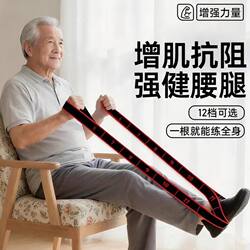 Resistance Band for Muscle Building, Digital Resistance Band for Middle-Aged and Elderly People to Exercise Legs, Stretch Elastic Band, Thigh Muscle Strength Training Equipment