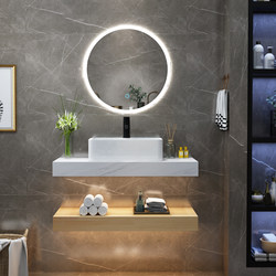 Bathroom Cabinet Combination Washbasin Small Apartment Bathroom Washbasin Cabinet Washbasin Modern Simple Bathroom Set