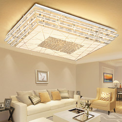 Led Crystal Ceiling Light Living Room Main Light 2025 New Model Large Light Modern Simple and Elegant Bedroom Chandelier Whole House