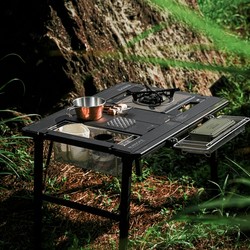 BUENOFE IGT2.5 unit table outdoor folding table camping picnic table portable lightweight barbecue table