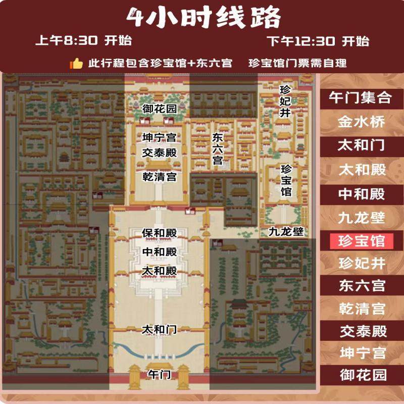 北京故宫2.5-4h私家团【含入馆*1对1】故宫博物院导游讲解亲子游