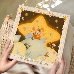 DIY Laminated Photo Album Commemorative Album Handmade Self-Adhesive Polaroid Photo Storage 5-Inch 67 Baby Growth Record Album