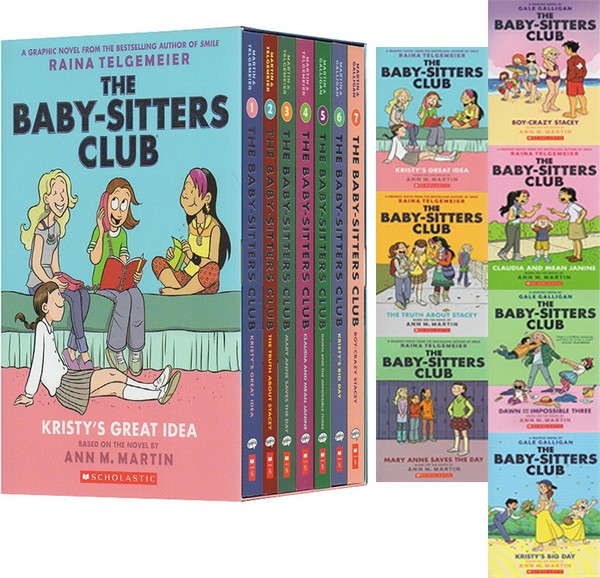 The Baby-Sitters Club Graphic Novels #1-7: A Graphix