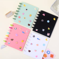 Card Album Four-Square Loose-Leaf 3inch Polaroid Star Small Card Storage Album Collection Album ins High-Looking Photo Album Mushroom Hole Photo Album Star Chasing Small Card Storage Album Postcard Photo Album