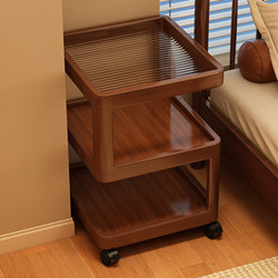 Bedside Table, a Small Alternative for the Bedroom, a Mobile Bedside Storage Rack, Simple and Multifunctional, Creative Small Table by the Bed