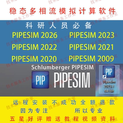 Pipesim2026/2023/2022/2020 Multiphase Flow Steady-State Simulation Software Supports Remote Installation Services