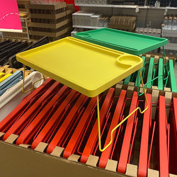 Yikeyi Bed Dining Table, Small Bed Table, Foldable Table, Dormitory Desk, Computer Stand, Lazy Study Table