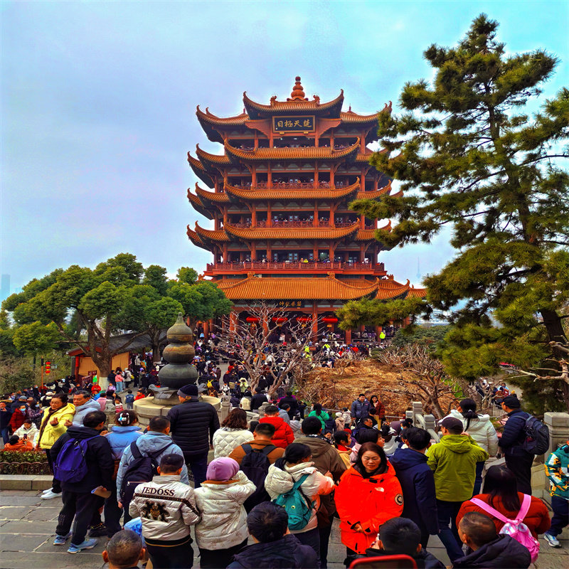 【2-8人拼小团】武汉+宜昌3日黄鹤楼两坝一峡三峡大坝纯玩专车接