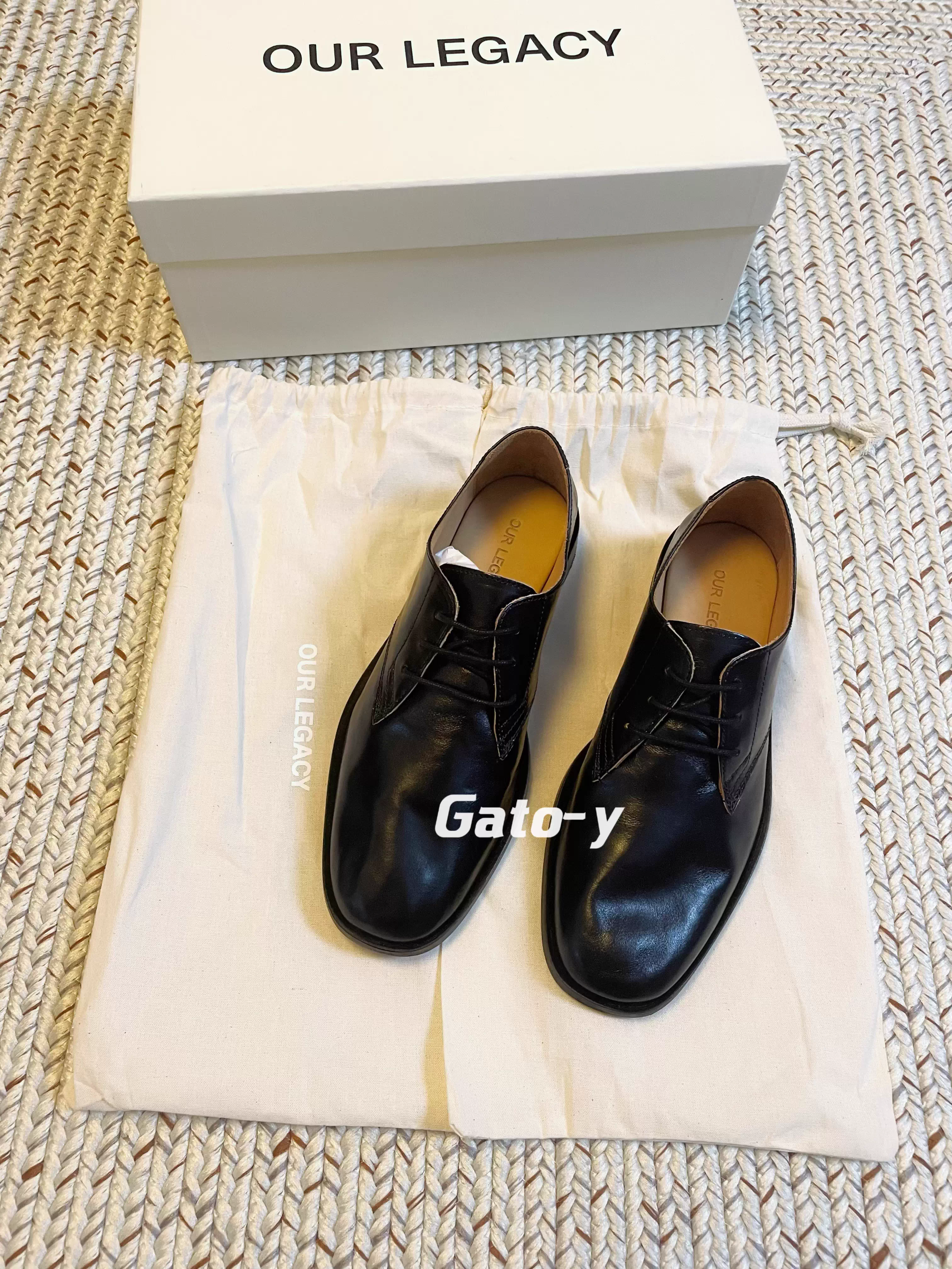 our legacy collapsing consultantダービーシューズ OUR LEGACY