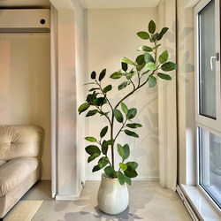 High-End Artificial Green Plant, Bengal High Mountain Banyan, Indoor Living Room, Classy Light Luxury Floor-Standing Ornament, Fake Tree