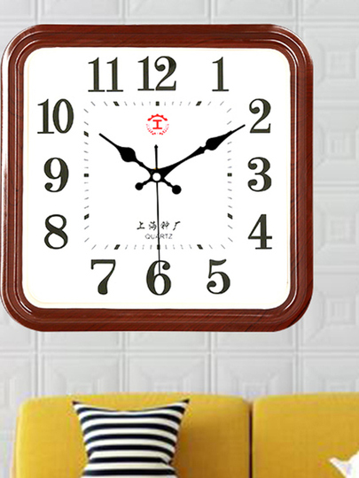 Orologio Da Parete Cucina Orologio Da Parete Silenzioso 30 Cm Quadrante Rosso Con Numeri Arabi D 341415 - Foto 5