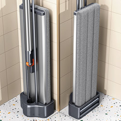 German Mop for Home Use, One-Step Cleaning, No Hand Washing Required, Flat Mop, Sweeping, Mopping, and Vacuuming 3-in-1, Lazy Mop Tool, Dual-Use for Dry and Wet