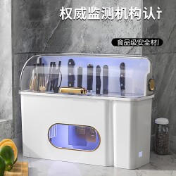 Knife Holder, Chopstick Cage, Integrated Disinfection and Drying Rack for Knives, Cutting Boards, Chopsticks, Kitchen Storage Box, Multifunctional Household Disinfection Rack