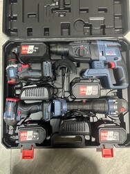 Dongqian Electric Tool Set, Brushless Rechargeable Lithium Electric Hammer, Electric Drill, Electric Wrench, Angle Grinder, High Power