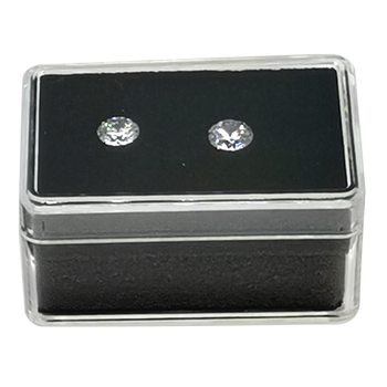 Plastic transparent artisan box ring face