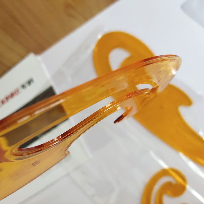 정케 직선형 구름형 곡선판 3피스 커팅 자 뱀 모양의 소프트 자 학생복 자 아트 디자인 자 -