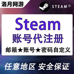 Steam Account Registration on Behalf of You in China, Turkey, Argentina, the United States, and Russia Using Your Email Address