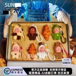 Pop Mart Star Man Delicious Moment Series Freshly Baked Cookies Plush Pendant Blind Box Gift