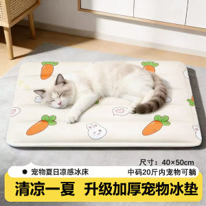 
Cat summer supplies sleeping mat pet ice mat dog ice bed cooling mat floor mat pet cooling summer ice mat mat