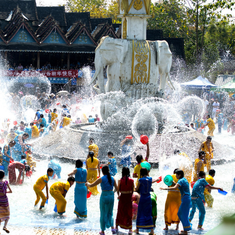 云南西双版纳旅游野象谷星光夜市6天5晚跟团游