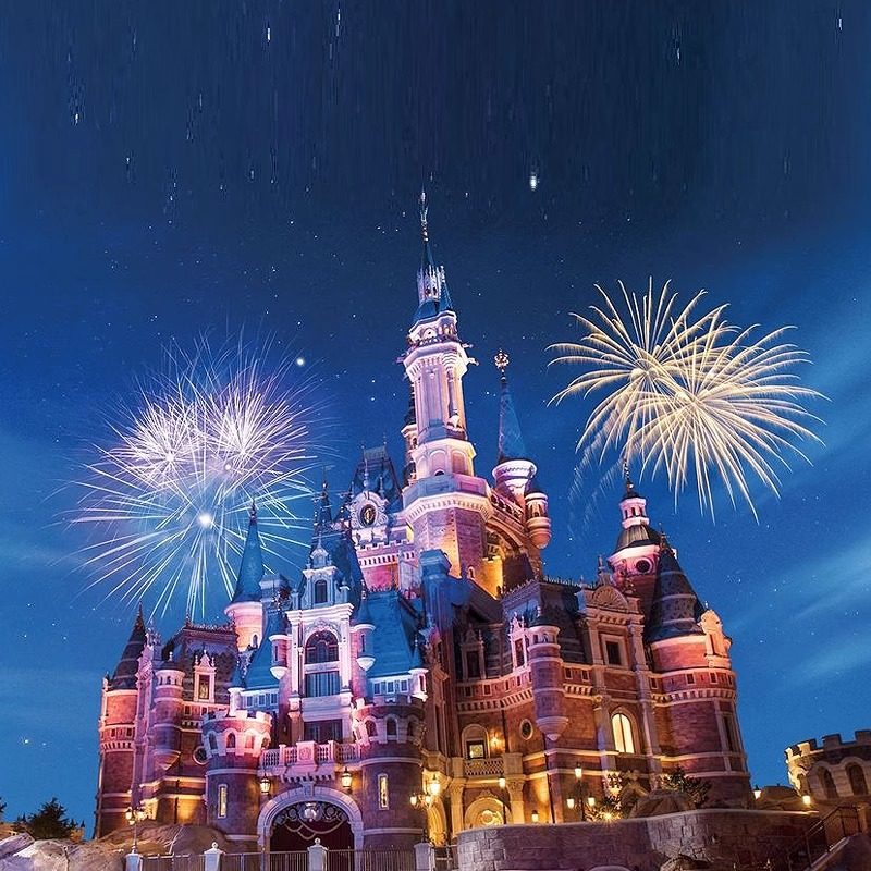 上海迪士尼乐园含机票华东旅游杭州西湖西塘留园乌镇5天4晚跟团游