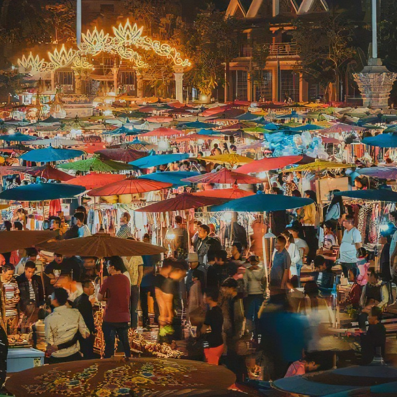 云南西双版纳旅游野象谷星光夜市6天5晚跟团游