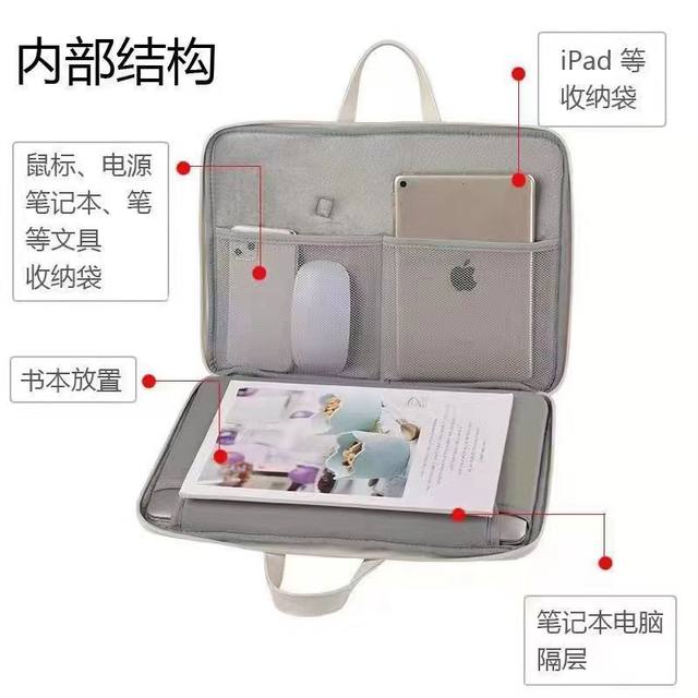 Butter Bear Cartoon Computer Bag Women's Satchel for macbook15.6 Inch ...