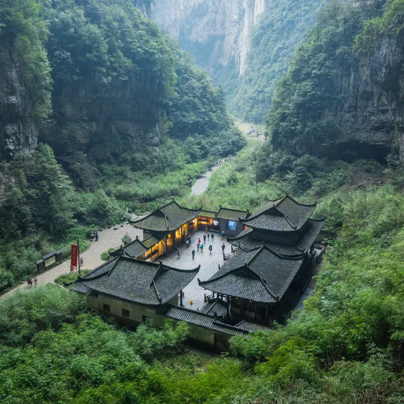 重庆武隆1日游天坑地缝仙女山一日游纯玩8人小团门票周边包车旅游