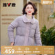 Yalu mother's wear short down jacket women's lapel 2025 winter new style waist-cinching style warm jacket for middle-aged and elderly people