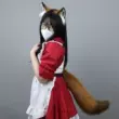 Đồ chơi cosplay Nick cáo tai và đuôi phù hợp với tay mô phỏng tai động vật đầu mũ đội đầu sang trọng đuôi động vật phụ kiện Đồ chơi đuôi cáo