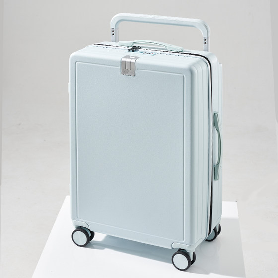 Wide pull rod suitcase for women multifunctional small 20-inch boarding case 26-inch large-capacity password box silent travel case