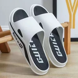 Men's Non-Slip, Odor-Resistant, Odorless Outdoor Plastic Wear-Resistant Slippers, Men's and Women's Thick-Soled Sandals