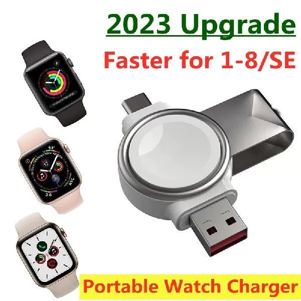 Portable 2 in 1 Magnetic Wireless Charger for Apple Watch-Taobao