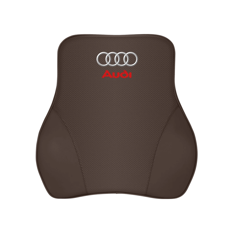 Audi アウディ 新品 クッション2個セット 黒 ブラック Audi アウディ カーシートカバー シートクッション フランネル 滑り