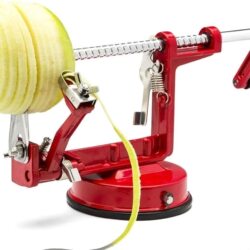 Stainless Steel Peeler, Hand-Cranked Fruit Peeler, Three-In-One Apple Peeler, Thickened Corer and Slicer Tool