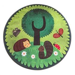 Floor mat swivel chair learning home bedroom children's room bedside hanging basket tent writing desk desk round carpet