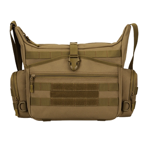 New outdoor double -sided shoulder bag men's and female crossbody bag waterproof sports bag multi -function hand -file computer bag