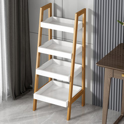 Bookshelf Floor-Standing Storage Rack for Home Use in Small Apartments, Children's Toys, Drawing Book Storage Rack, Simple Multi-Layer Bookcase for Living Room