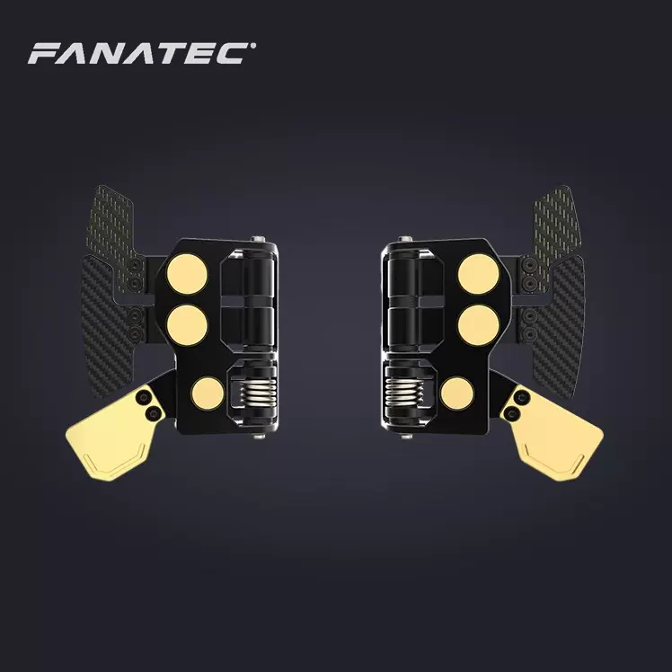 FANATEC Podium Advanced Paddle Module 磁力6拨片赛车模拟器-Taobao