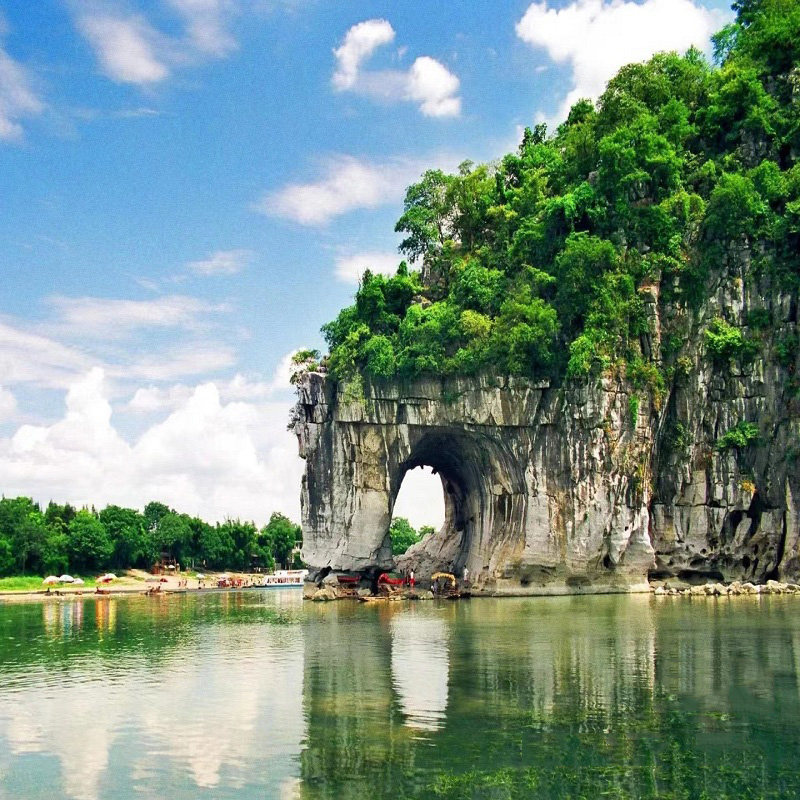 双飞广西桂林旅游4天3晚漓江阳朔遇龙河票流旅游景点跟团游四日游