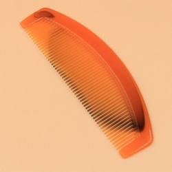 Household Half-Moon Tendon Comb, Traditional Crescent Comb, Thickened Anti-Static Portable Comb, Women's Hair Washing Comb, Dense Teeth, Unbreakable