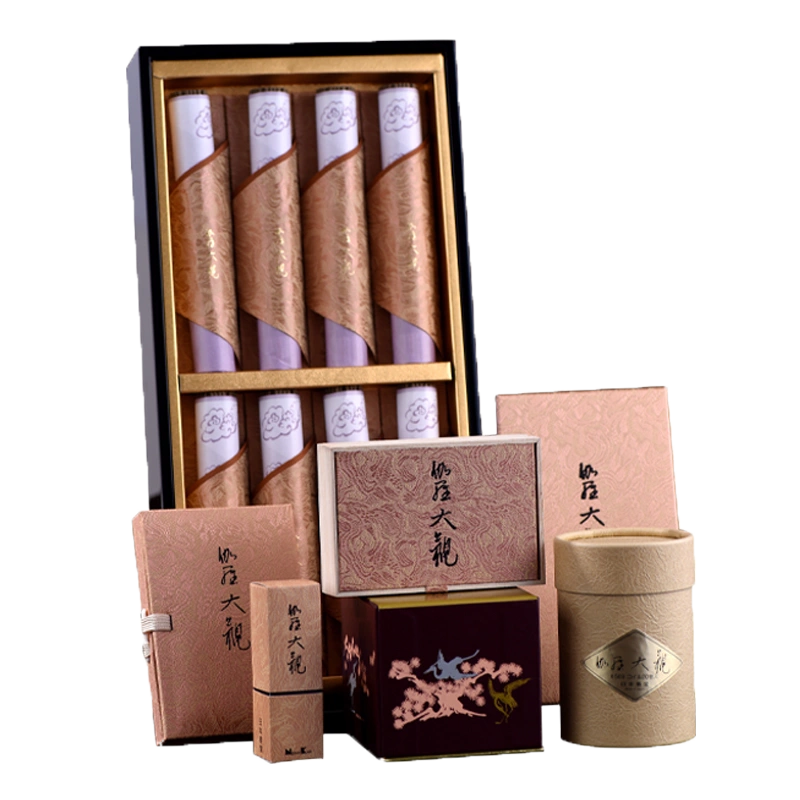 日本香堂伽罗大观礼盒线香盘香奇楠沉香天然木质熏香沉香线香-Taobao