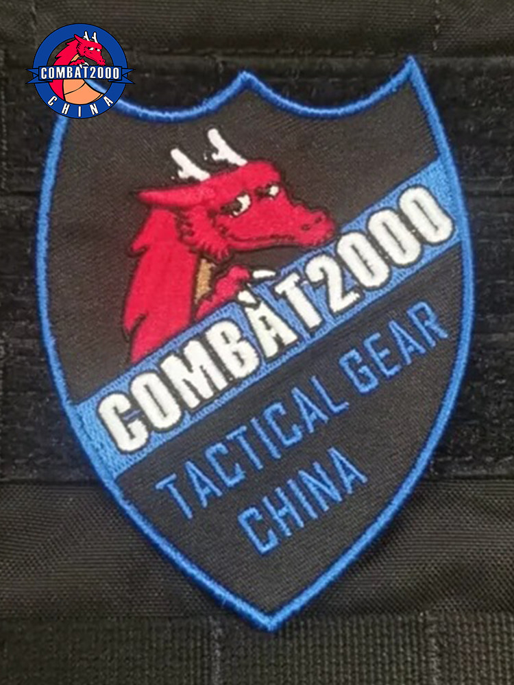 JBCD 2 Toppe Tattiche Con Bandiera Della Florida - 8x5 Cm, Ricamate, Con Velcro, Antisbiadimento UV
