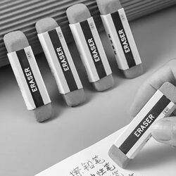 Frosted Eraser for Erasing Pen Marks, Ballpoint Pen Marks, and More, Ideal for Students, Exams, and Office Use