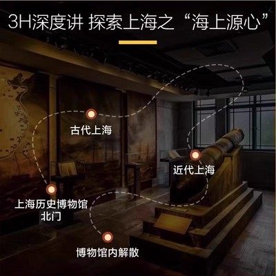 猩咖说上海历史博物馆含票英文精讲2H小包团人工讲解上海旅游