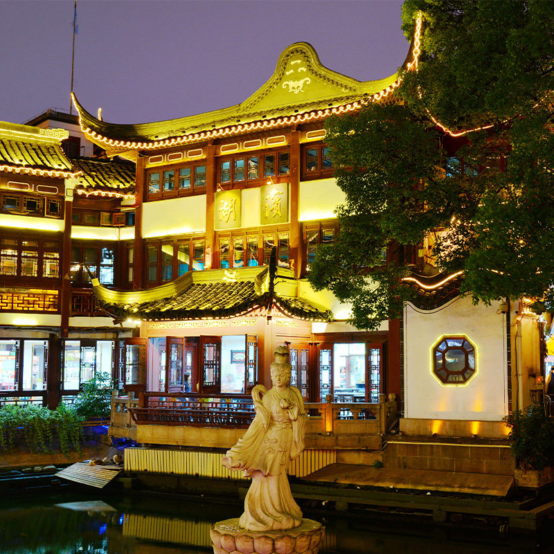 猩咖说上海豫园含票英文精讲2.5H小包团人工讲解上海旅游