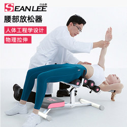 Seanlee Waist Relaxer Back Stretcher Lumbar Spine Extension and Stretching Device