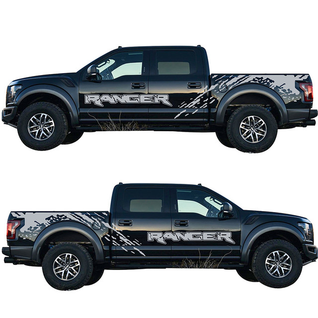 Suitable for Ford Raptor car decals, F-150 modified pickup truck body ...