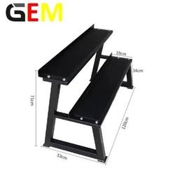 High-End Kettlebell Rack Dumbbell Rack Double-Layer Steel Kettlebell Rack Imported Anti-Slip Stickers